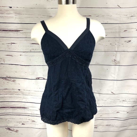 Michael Kors Navy Tank - Picture 1 of 7
